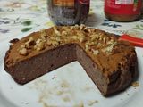 Pastís de xocolata proteic