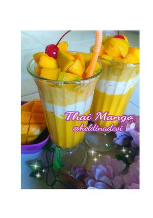 Foto resep Thai Mango Kekinian 🍸 #EnakBikinSendiri