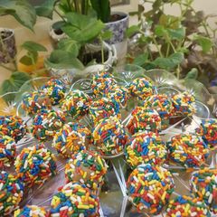 A picture of Chai brigadeiros.