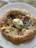 Burrata Vegetable Pizza