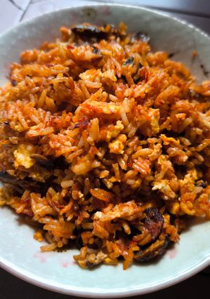 Gambar NasGor Cendawan & Telur