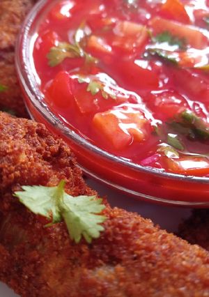 A picture of Crumb Coated Chicken.