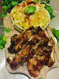 Marinated Grilled Chicken and 2 Cheese Cellatini Mac