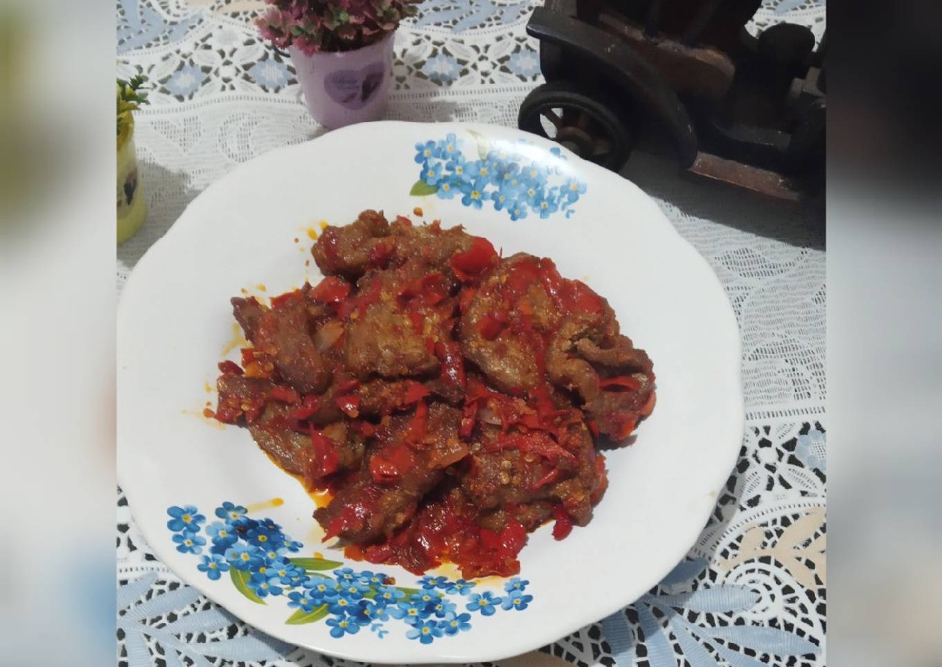 Dendeng Sapi Balado