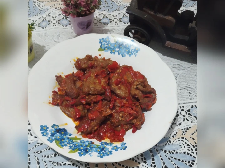 Cara Gampang Membuat Resep Dendeng Sapi Balado yang Bikin Ngiler