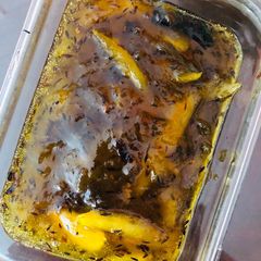 A picture of Raw mango chutney.