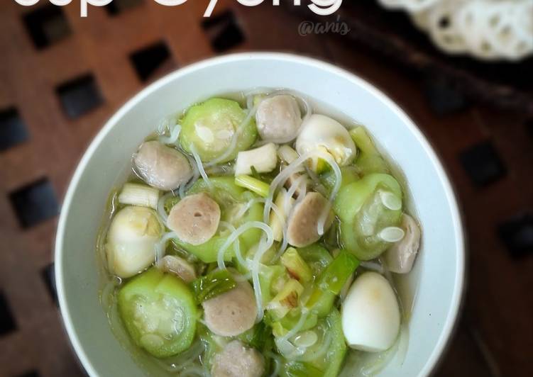 Proses mengolah Sup Oyong Bihun, Sempurna