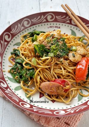 Foto resep Mie Goreng Bumbu Kacang