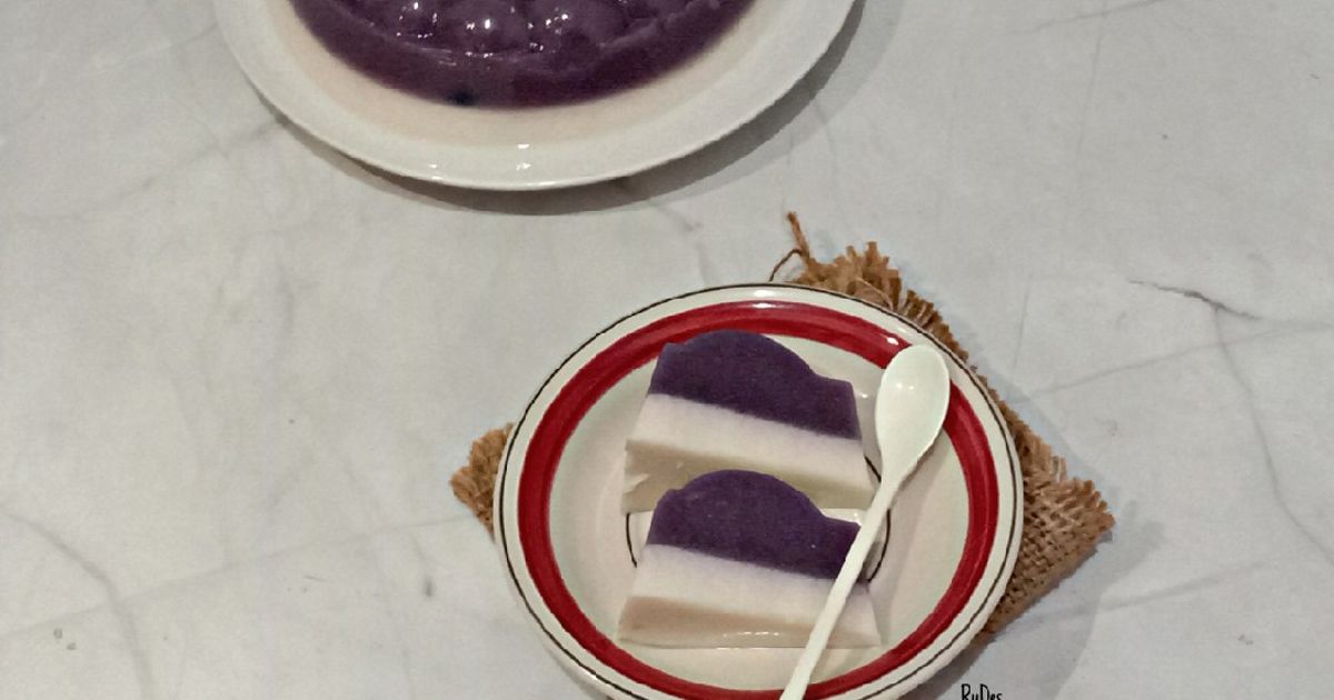 Puding Ubi Ungu
