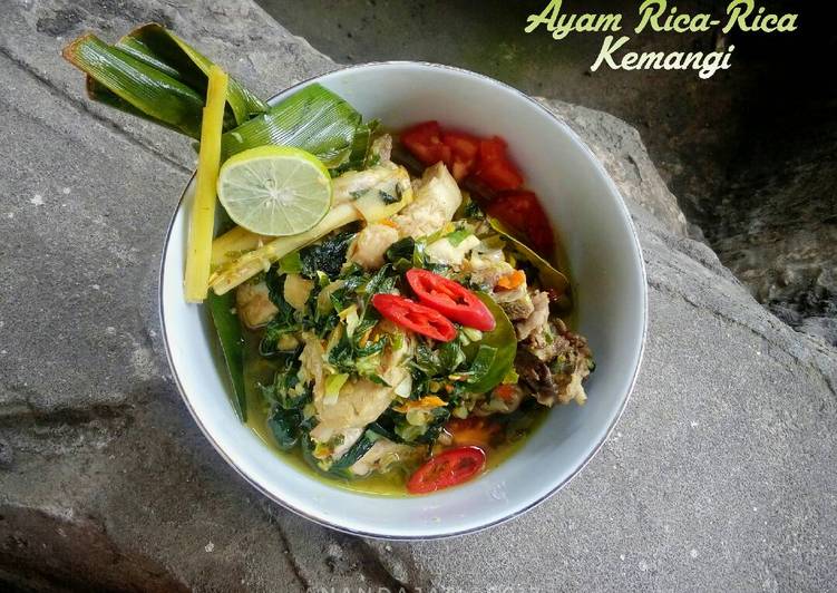 Resep Ayam Rica-Rica Kemangi Pedas, Sempurna