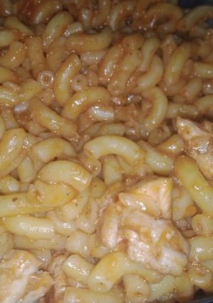 A picture of Chicken macaroni.