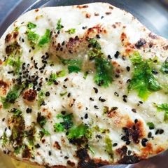 A picture of Amritsari naan.