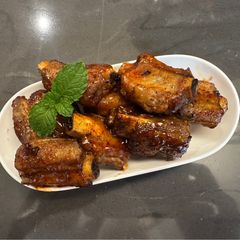 A picture of Award Winning Sweet and Sour Ribs - Pre Dinner or “Drinks Night” or Snack or Just Because - Enjoy !.