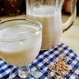 Leche de sésamo. Leche vegana
