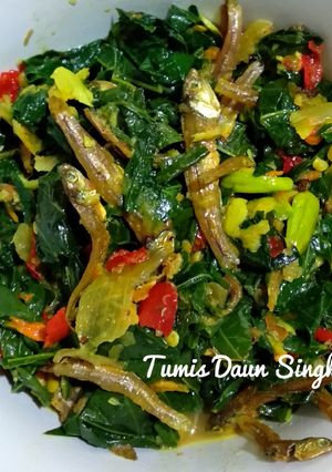 Foto resep Tumis Daun Singkong