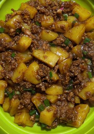 Foto resep Tumis daging kentang kecap