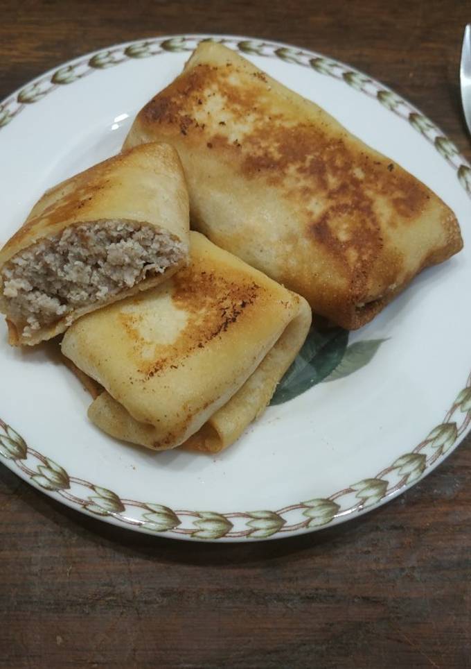 Налисники з м'ясом