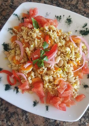 Una foto de Ensalada de arroz "diferente"