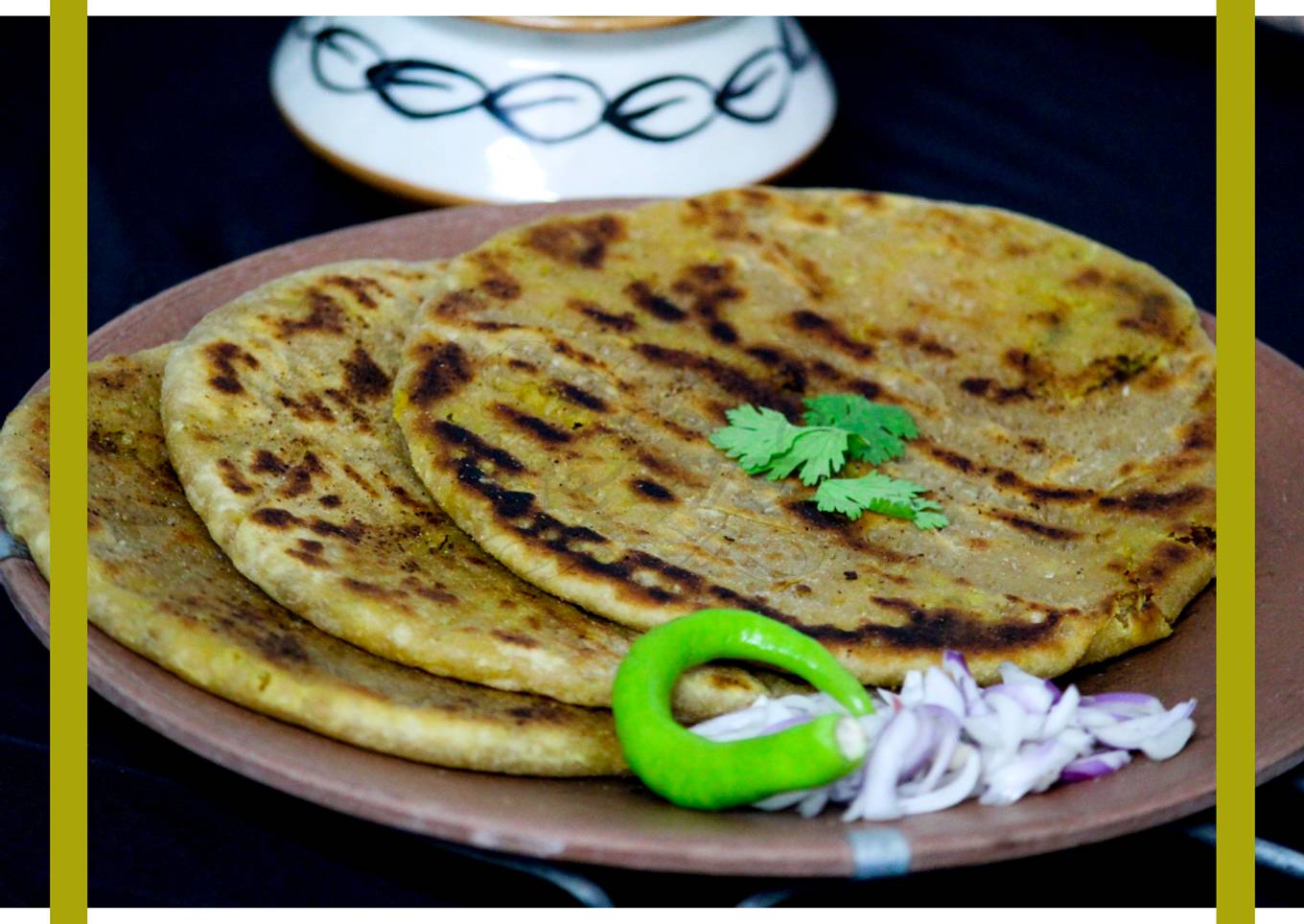 Sev Paratha