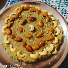 Lauki halwa kapoor kand A picture of Lauki halwa kapoor kand.