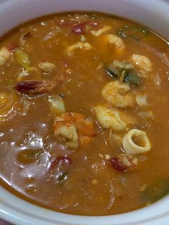 Foto resep Cumi dan Udang Saus Padang