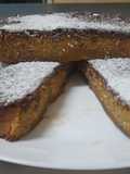 Tarte de avelã com mel