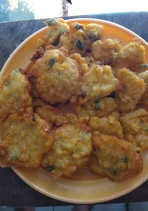 Foto resep Bakwan jagung gurih simpel no egg