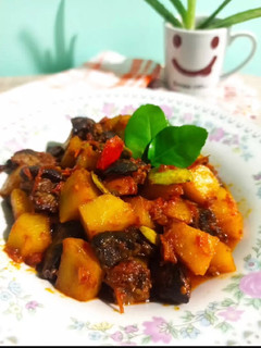 Foto resep Sambal goreng Ati ampela kentang