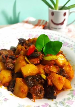 Foto resep Sambal goreng Ati ampela kentang