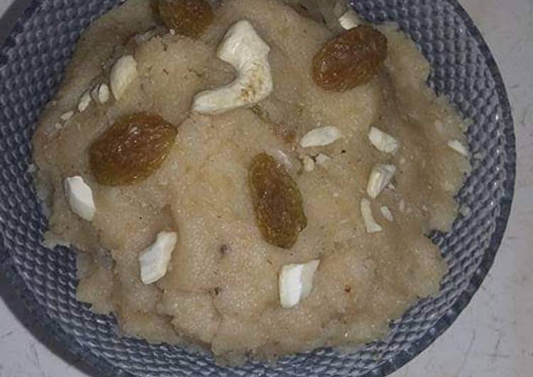 Fresh Cream Rice Flour Halwa