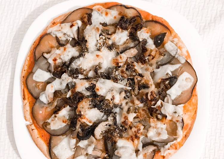 Pizza de berenjena 🍆