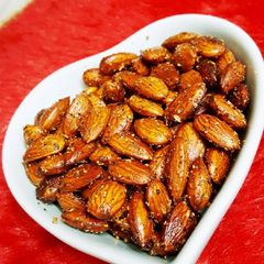 Roasted badam A picture of Roasted badam.