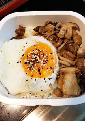 蘑菇便當 的食譜成品照片