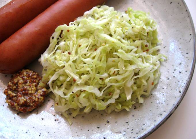 Recipe of Super Quick Homemade Mock Sauerkraut