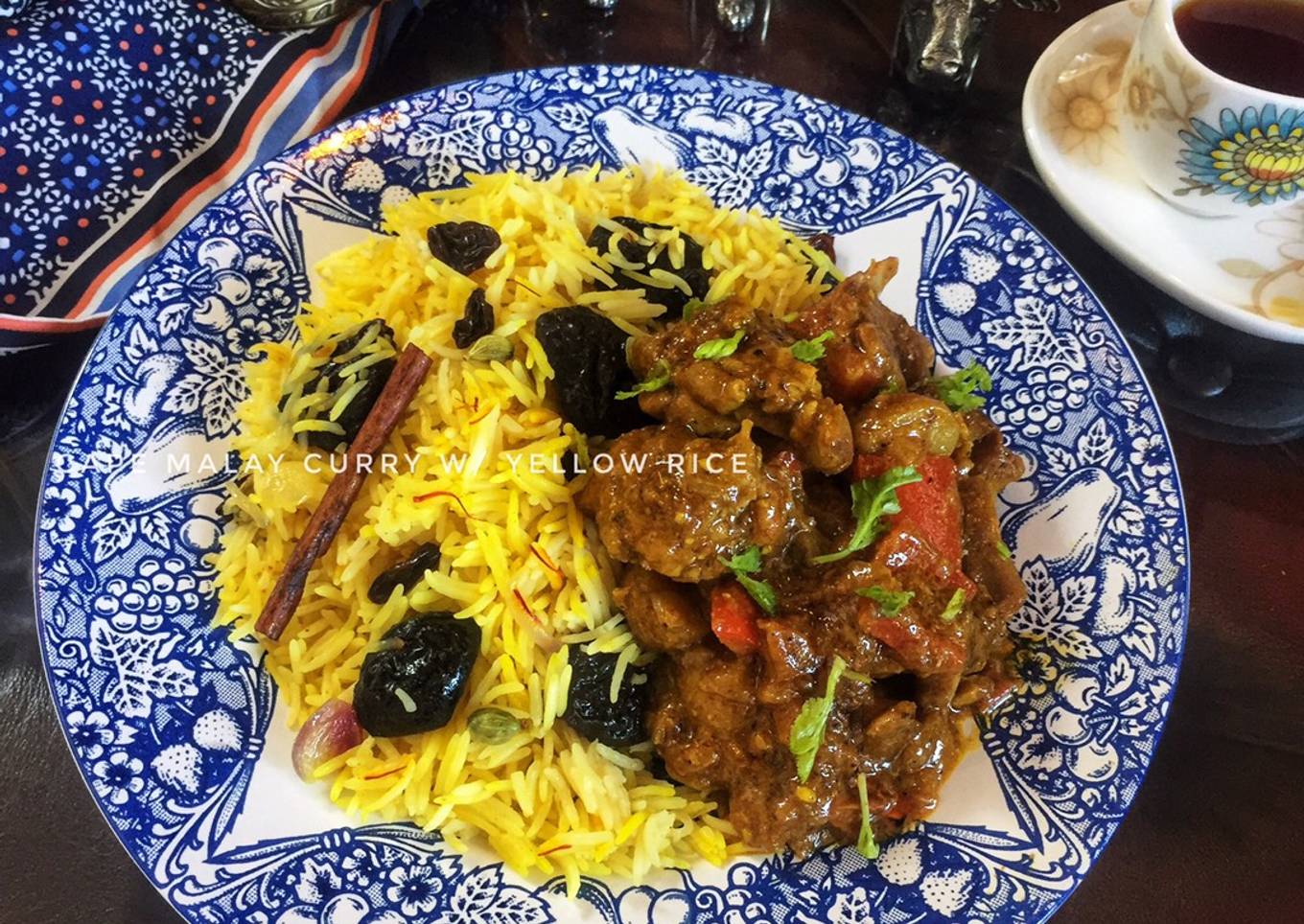 14. Cape Malay Curry with Yellow Rice