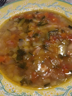 Una foto de Sopa Minestrone