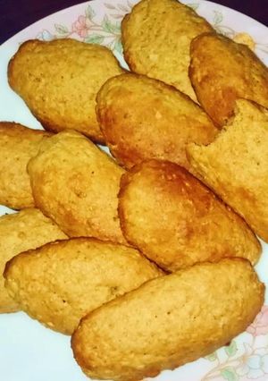 صورة لوصفة بسكويت بالشوفان والعسل الاسود