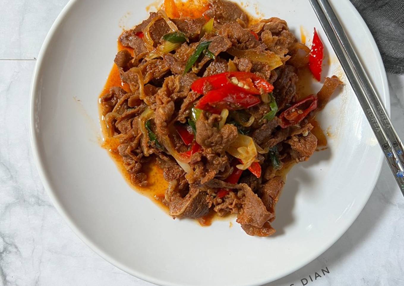 Korean Spicy Beef