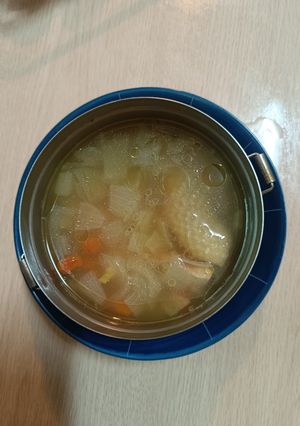 枸杞洋蔥燉雞肉 的食譜成品照片
