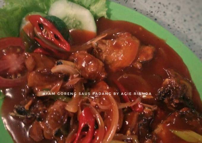 3. Ayam goreng saus padang #rabubaru #bikinramadhanberkesan