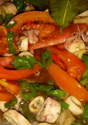 Foto resep Cumi asin cabe ijo gampang dan murah