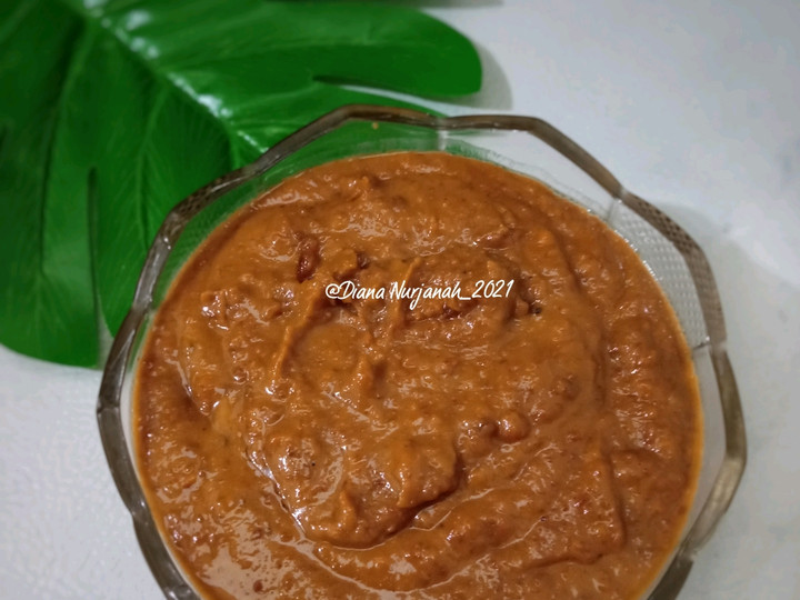 Ini dia! Resep termudah membuat Sambal Kacang Ketoprak Bumbu Petis dijamin enak