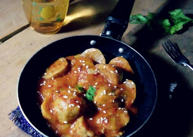 Resep Bakso Saos Gochujang, Bisa Manjain Lidah