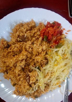 A picture of Pilau #localfoodcontest-mombasa.