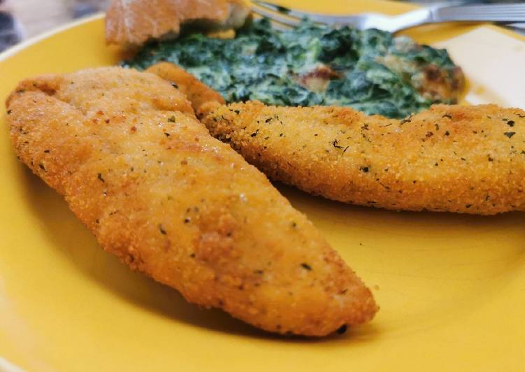 Solomillo de pollo empanado!!!