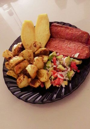 A picture of Mouthwatering breakfast#4weekschallenge#.