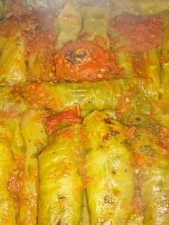 صورة لوصفة محشي الملفوف (الكرمب)
