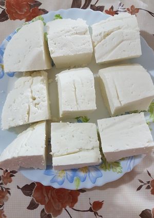 عکسی از دستور پنیر پر چرب خانگی