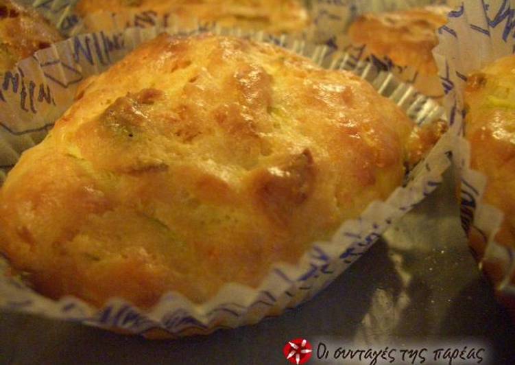 Recipe of Any-night-of-the-week Muffins with zucchinis