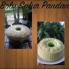 Bolu pandan lembut mengembang রেসিপির প্রধান ছবি